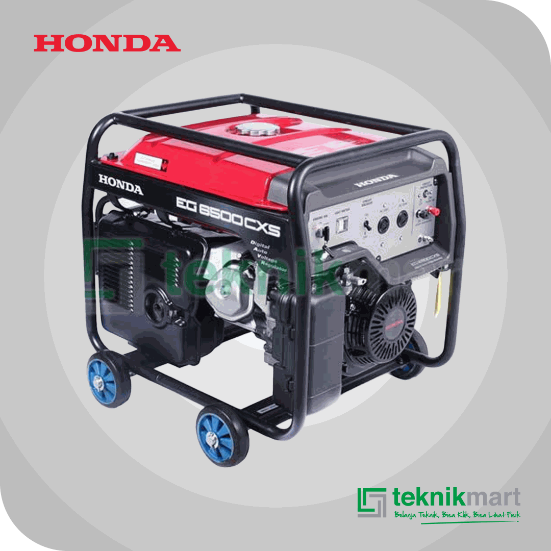 HONDA EG 6500 CXS GASOLINE STARTER GENSET 5,5KW
