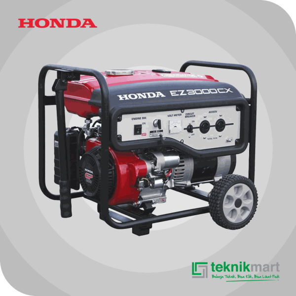 HONDA EZ 3000 CX GASOLINE RECOIL GENSET 2,5KW