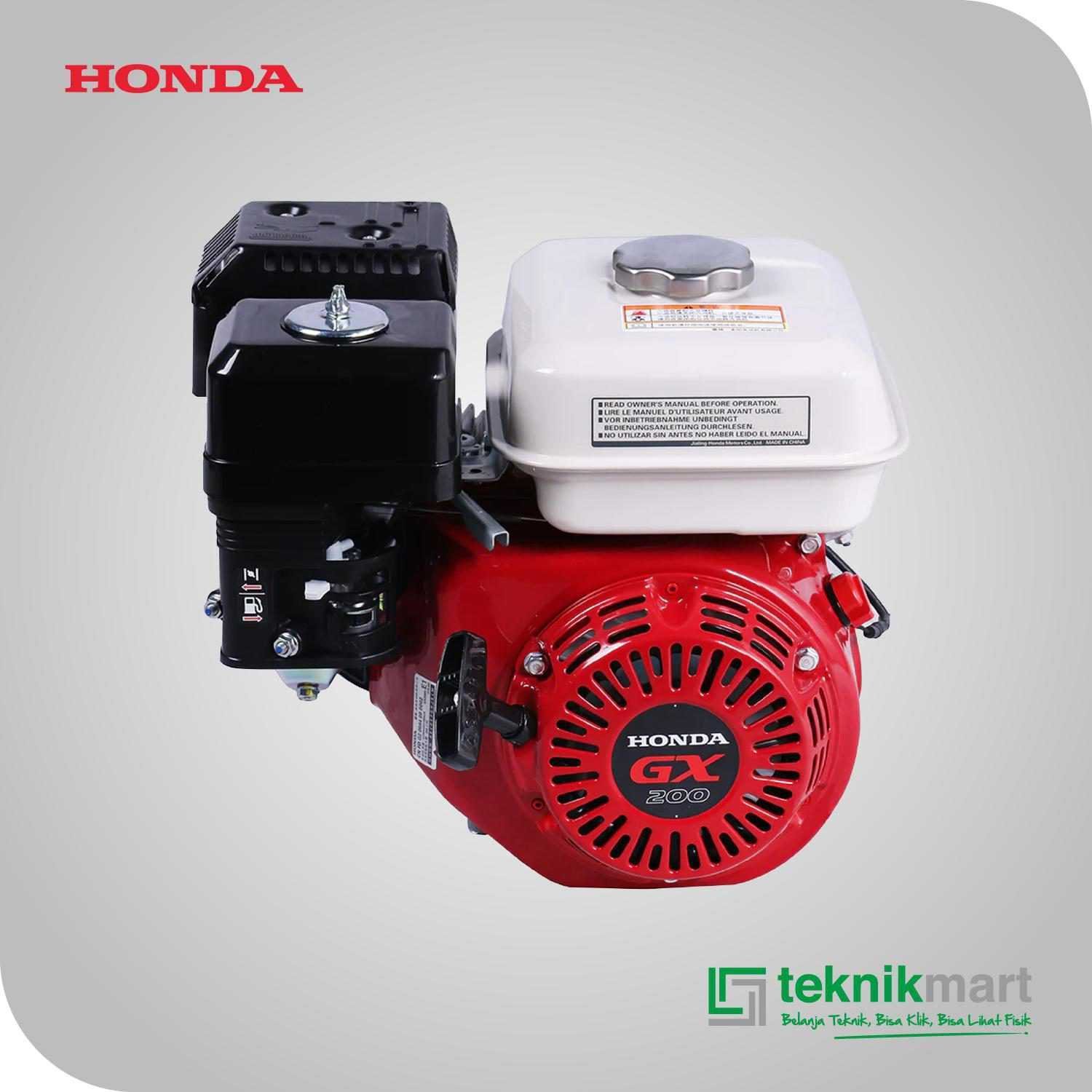 HONDA GX 200 T2 GASOLINE ENGINE 6,5HP