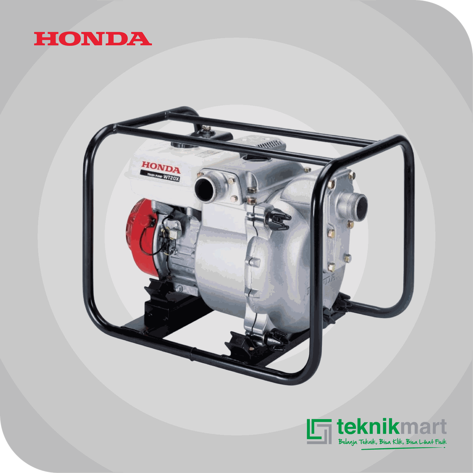 HONDA WT 20 XK4 GASOLINE TRASH PUMP 2"
