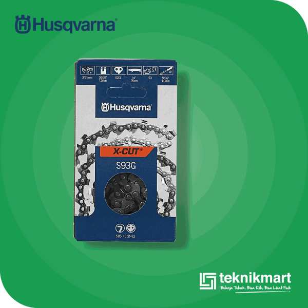 HUSQVARNA CHAIN S93G SEMI CHISEL 16" 3/8"MINI 1.3MM 56DL