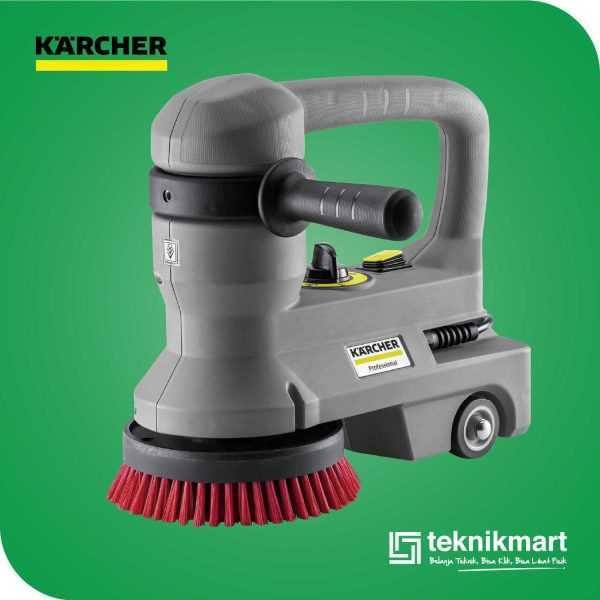 KARCHER BD 17/5 C *EU HANDHELD SCRUBER INCL DISC BRUSH MEDIUM RED (PN. 6.994-112.0) & PAD HOLDER (PN. 6.994-119.0)