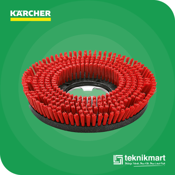 KARCHER DISC BRUSH MEDIUM RED 430 MM FOR BDS 43/150 C CLASSIC