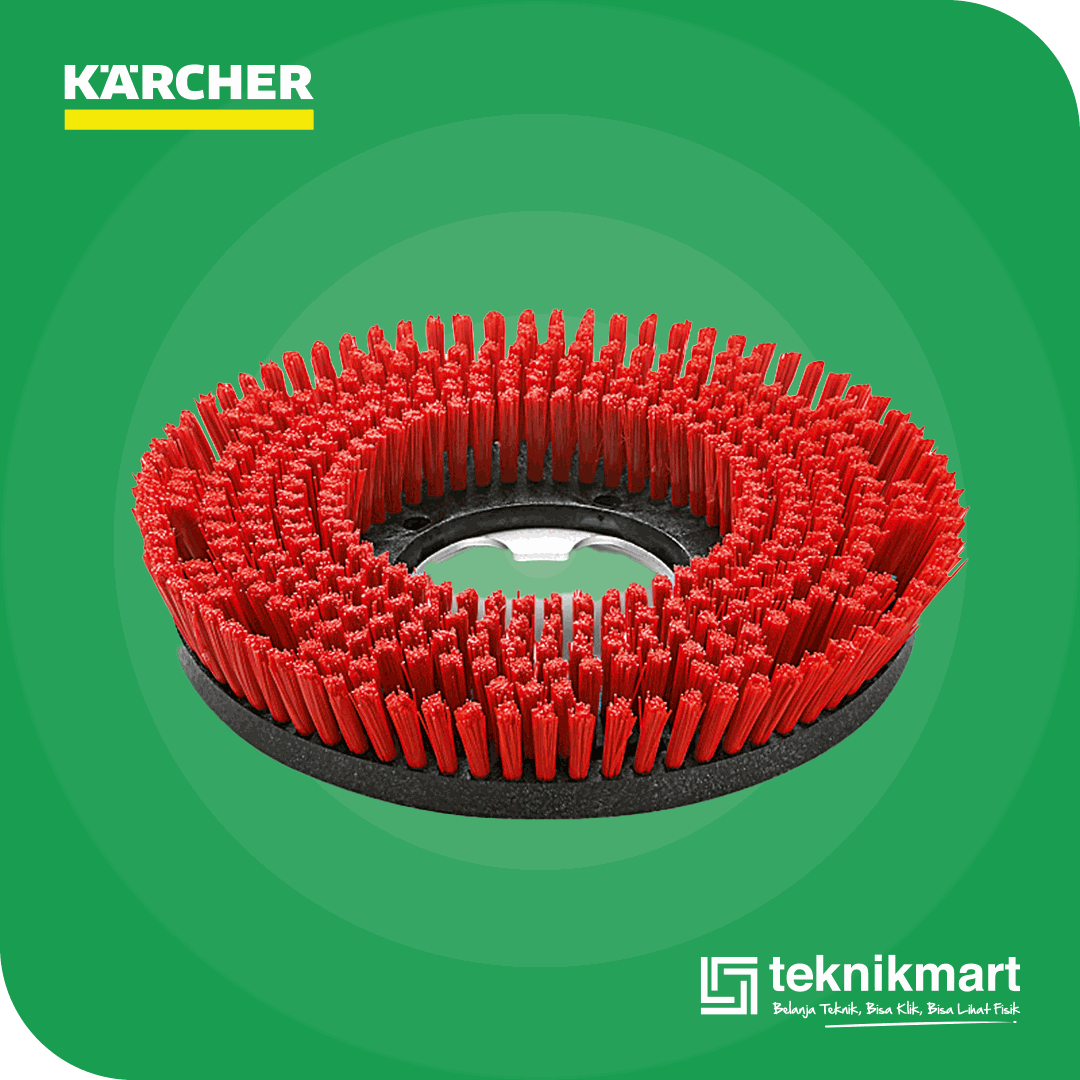 KARCHER DISC BRUSH MEDIUM RED 430 MM FOR BDS 43/150 C CLASSIC