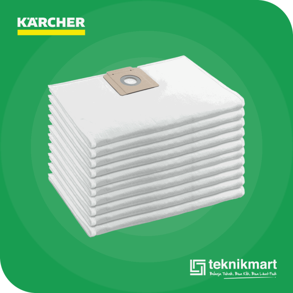 KARCHER FILTER BAGS FLEECE FOR T15/1 (CONTAINS 10 PCS)
