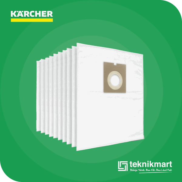 KARCHER FILTER BAGS SETS REPLACEMENT FOR NT 30/1 ME (CONTAINS 10 PCS)
