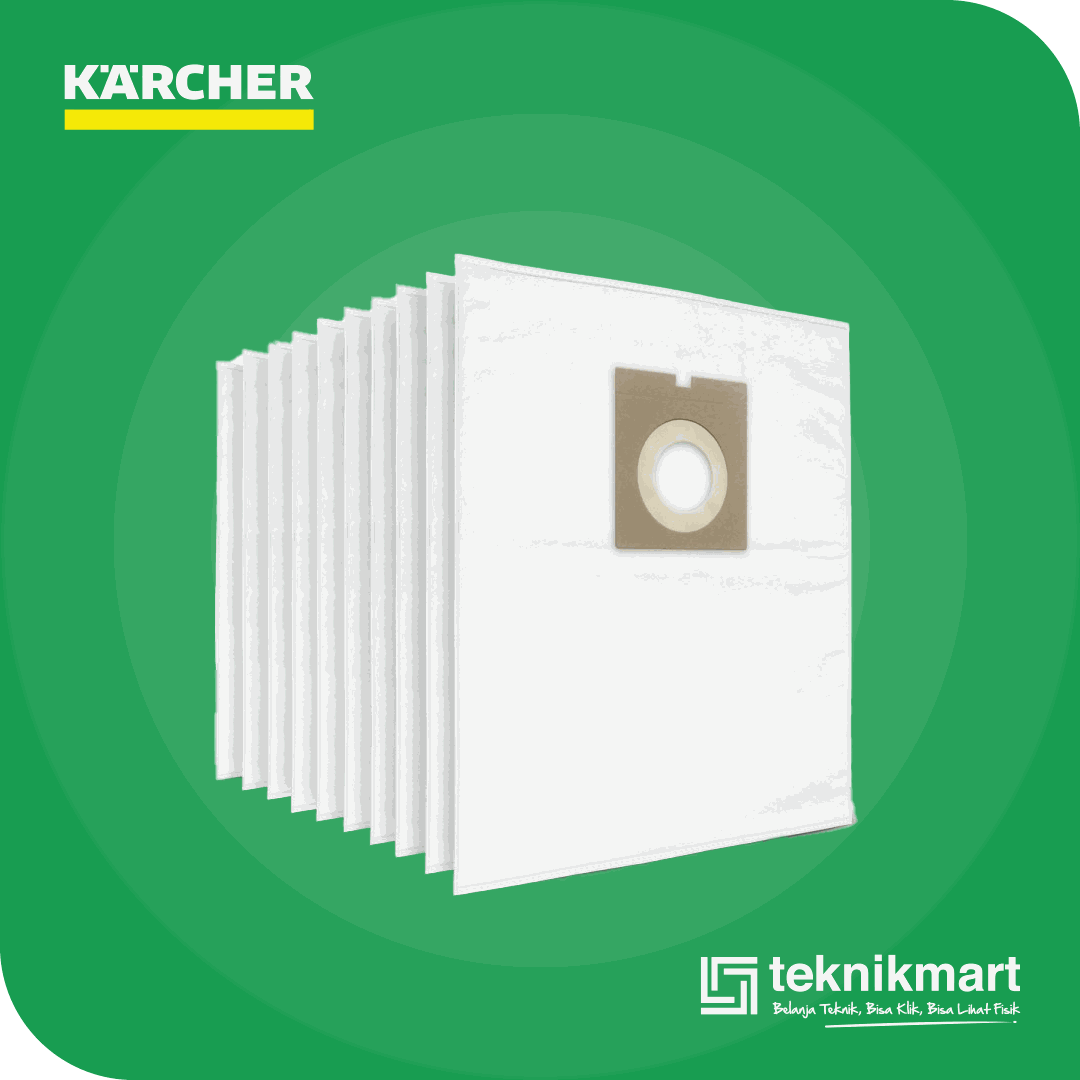 KARCHER FILTER BAGS SETS REPLACEMENT FOR NT 30/1 ME (CONTAINS 10 PCS)