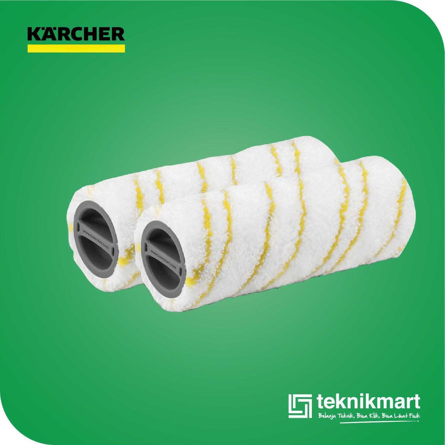 KARCHER MULTI SURFACE ROLLER SET YELLOW FOR FC 4-4, FC 5