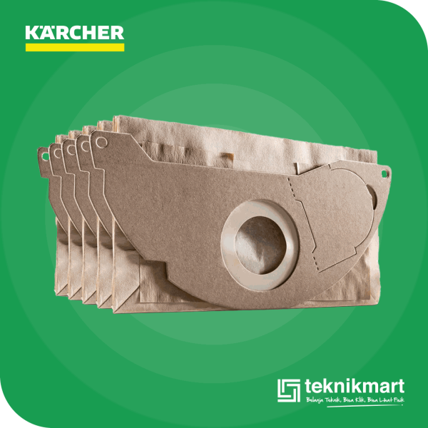 KARCHER PAPER FILTER BAG FOR WD 2 (CONTAINS 5 PCS)