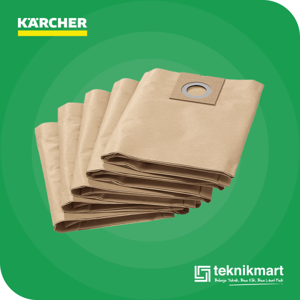 KARCHER PAPER FILTER BAGS FOR NT 27/1 (CONTAINS 5 PCS)