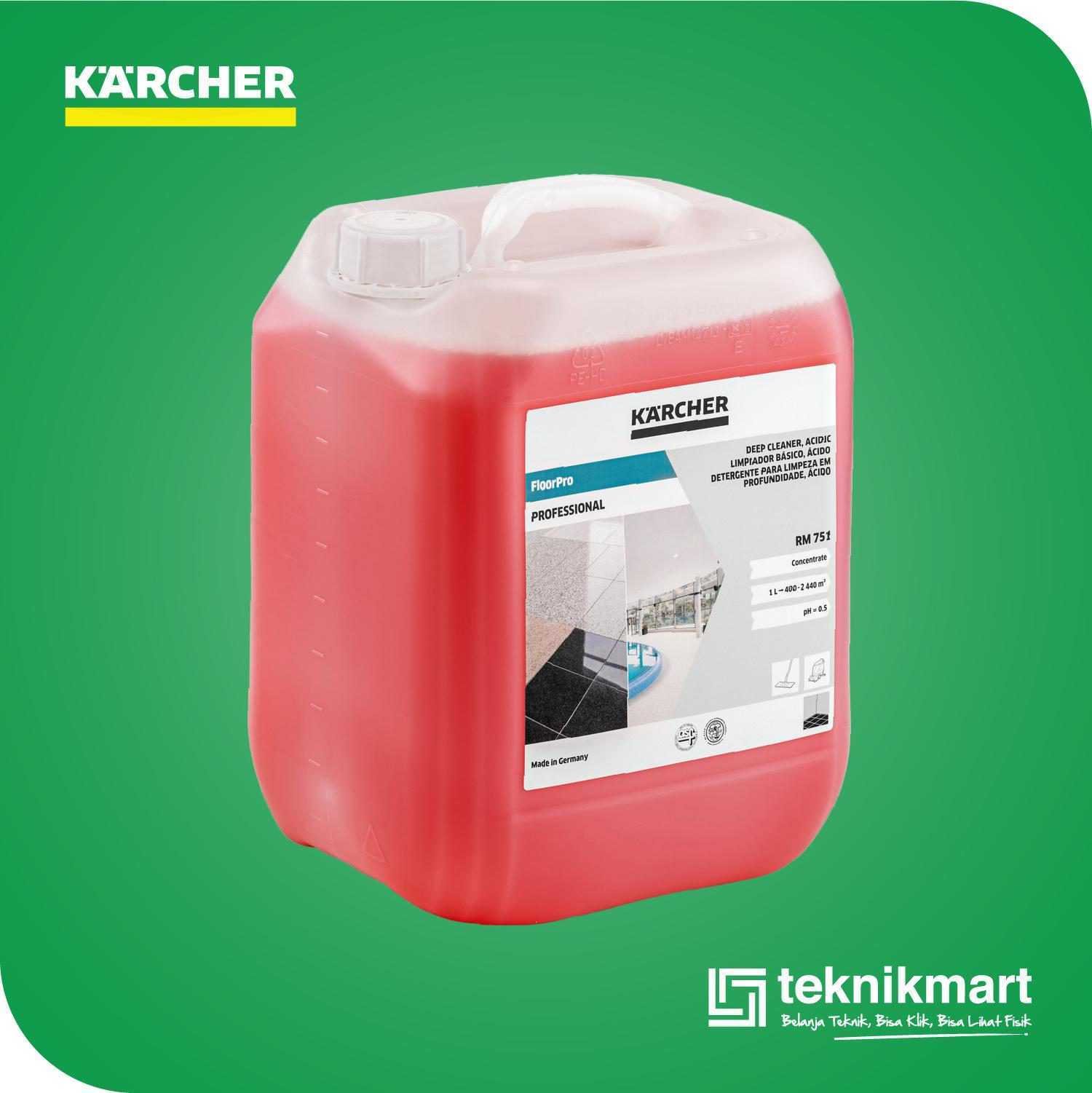 KARCHER RM 751 FLOORPRO DEEP CLEANER ACIDIC 10L