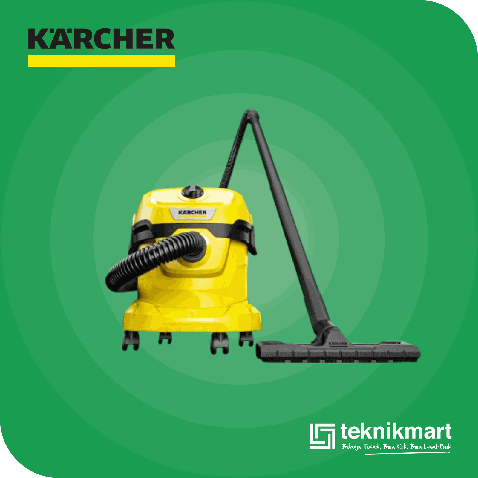 KARCHER WD 2 PLUS V-12/4/18/C *EU MULTI PURPOSE WET & DRY VACUUM CLEANER