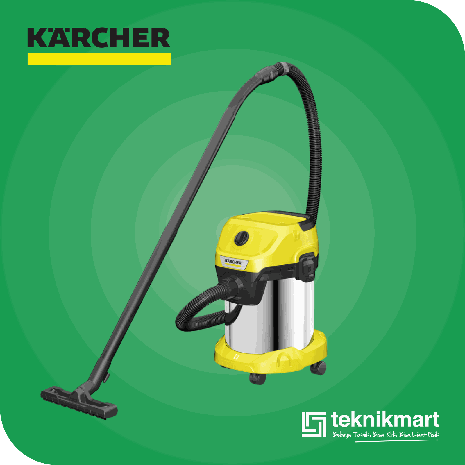 KARCHER WD 3 S V-17/4/20 *EU MULTI PURPOSE WET & DRY VACUUM CLEANER