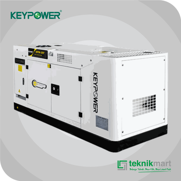 KEYPOWER KPW-25 F SILENT DIESEL GENSET 27,5KVA 3PHASE