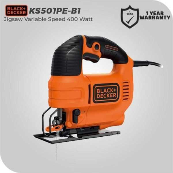 BLACK AND DECKER KS701PE JIGSAW PENDULUM VARIABLE SPEED 520W