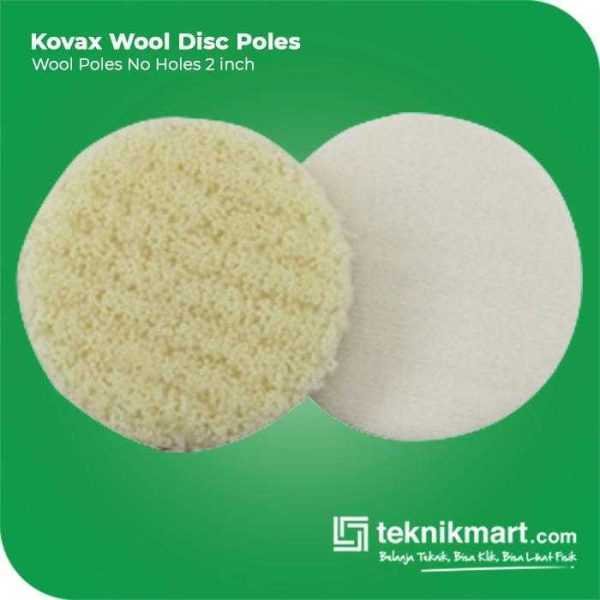 KOVAX WOOL DISC POLES W/O HOLES 2"
