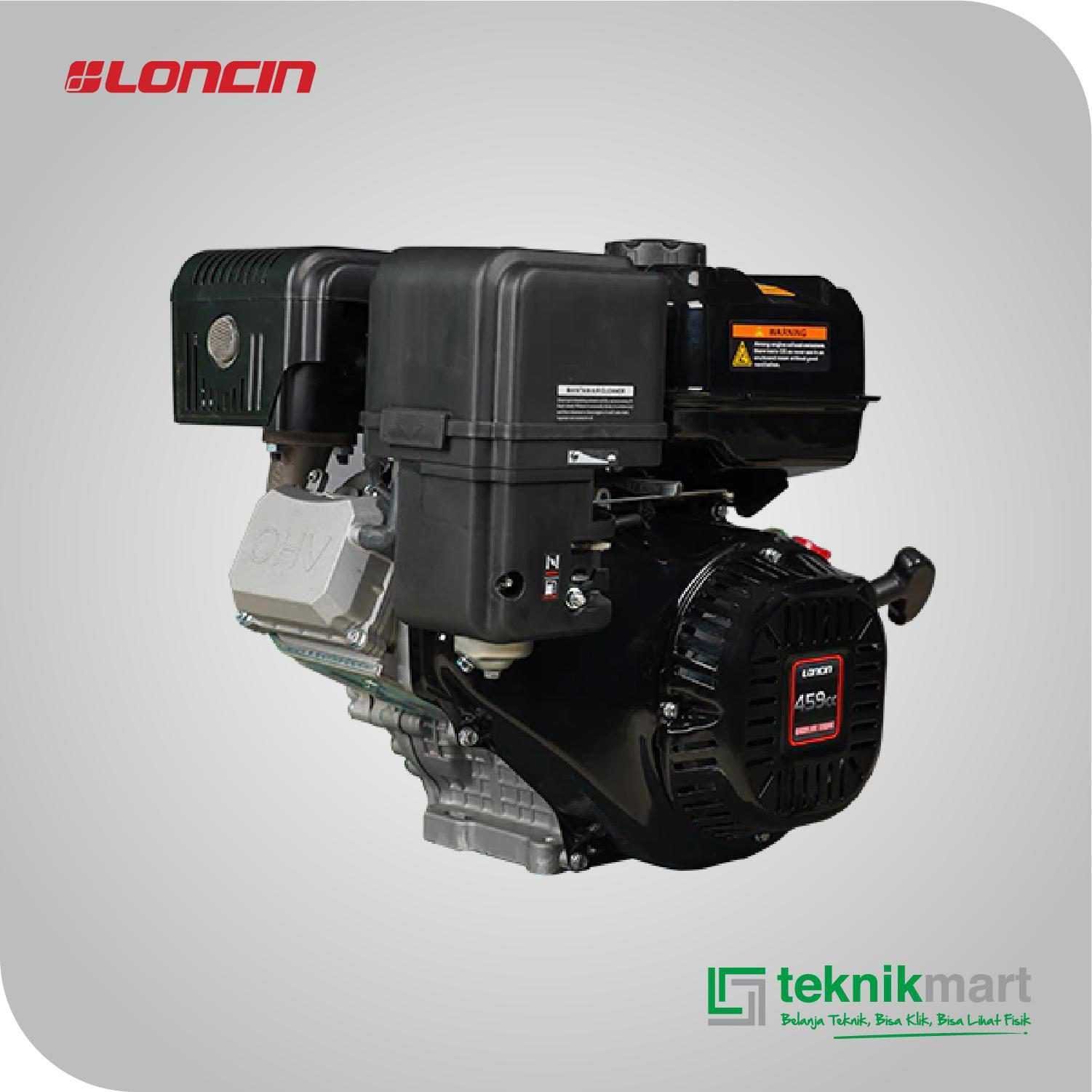 LONCIN G 460 FD BLACK EDITION (GEAR HALF REDUCTION) RECOIL GASOLINE ENGINE 459CC 16HP