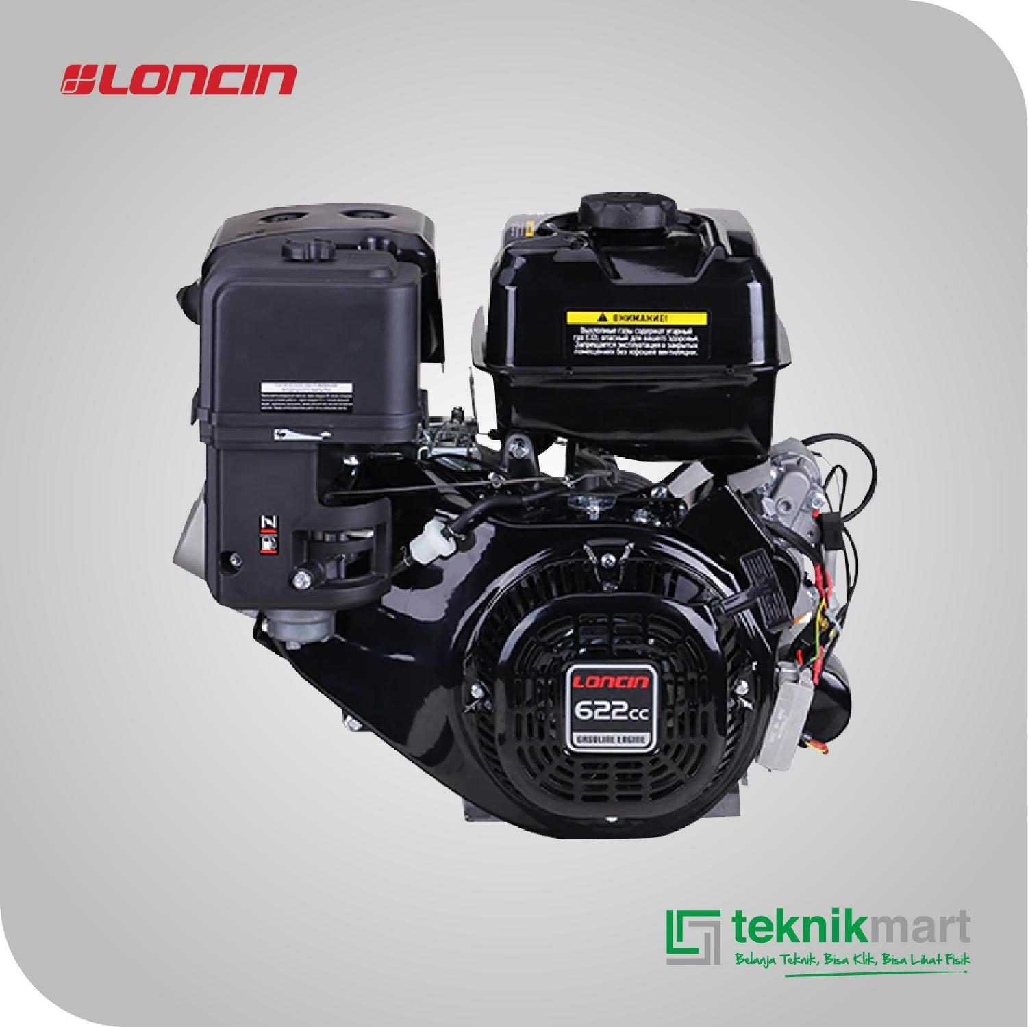 LONCIN G 620 ES BLACK EDITION GASOLINE ENGINE 622CC 21HP - Image 2