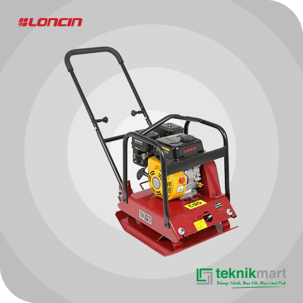 LONCIN PLATE COMPACTOR C 90-L DENGAN LONCIN G 160 FA WITH WHEELS