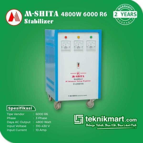 M-SHITA R.6 STABILIZER 6 KVA 3PHASE