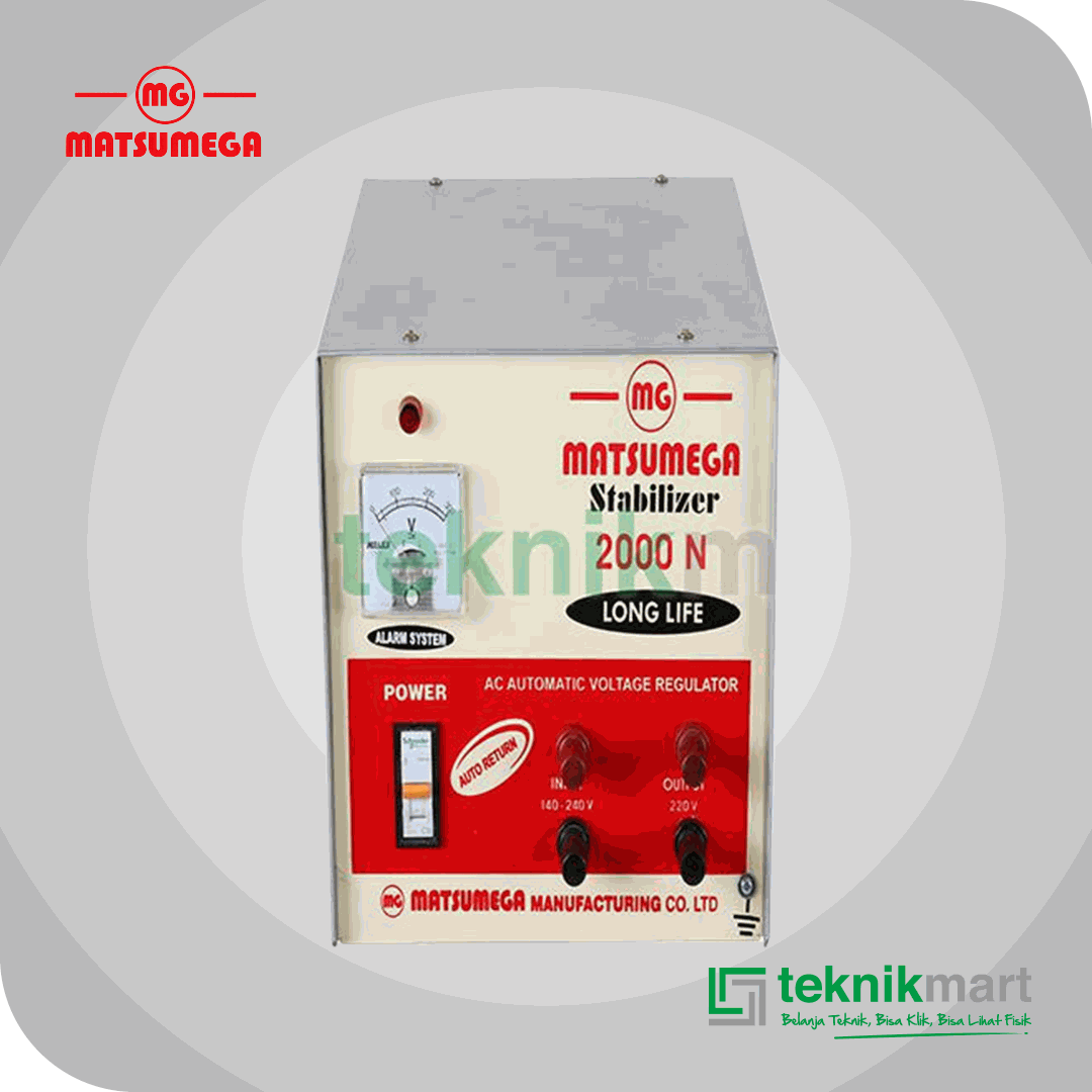 MATSUMEGA N.2000 STABILIZER 2 KVA 1PHASE