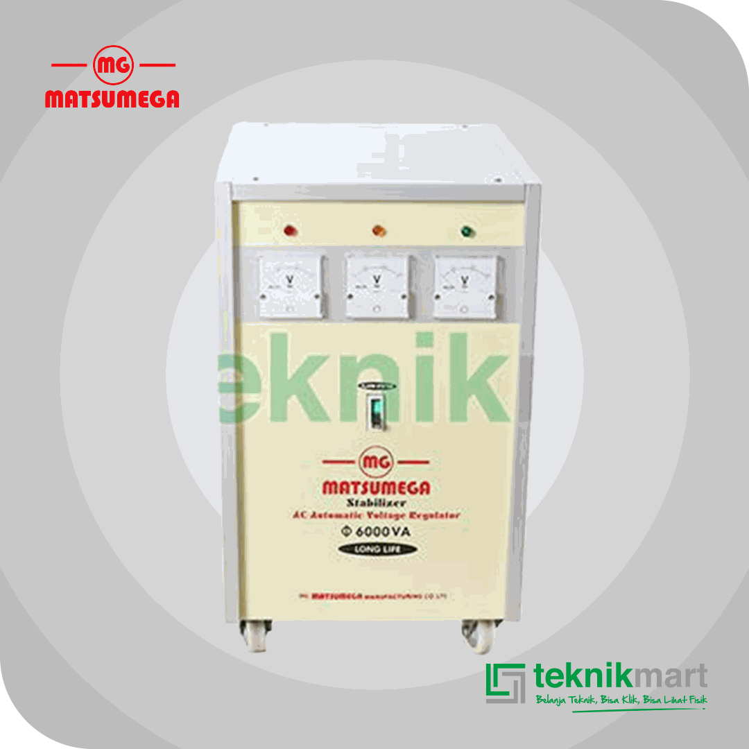 MATSUMEGA R6 STABILIZER 6 KVA 3PHASE