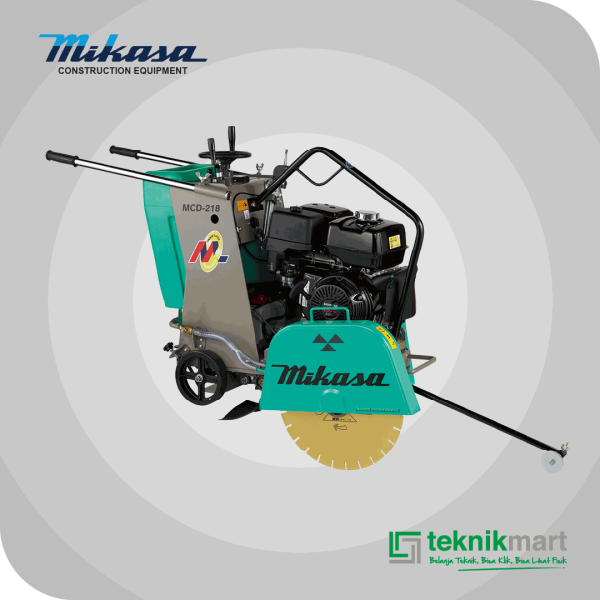 MIKASA MCD 218 CEH CONCRETE CUTTER DENGAN HONDA GX 390 ELECTRIC START TANPA BLADE 18"