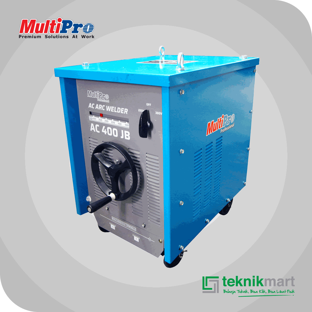 MULTIPRO AC 400 JB AC TRANSFORMER 400A 380V/50HZ 2PHASE 33,5KVA W/O ACCESSORIES