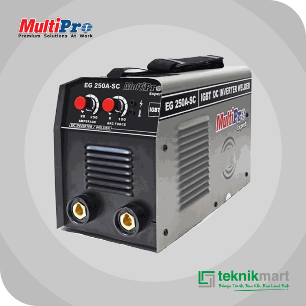 MULTIPRO EG 250 A-SC SMAW/MMA DC IGBT INVERTER WELDER MACHINE 180A 220V 9.5KVA
