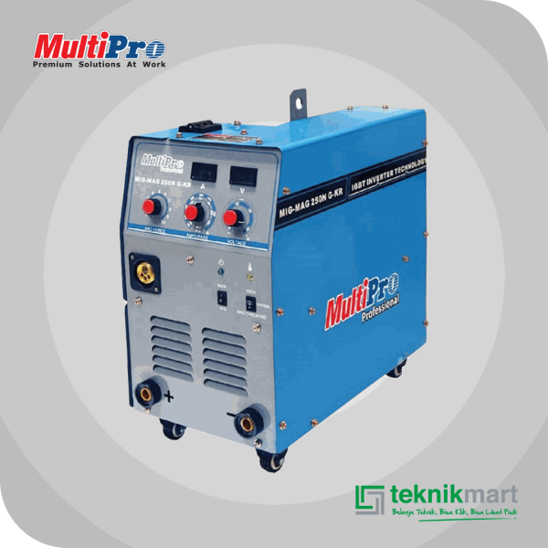 MULTIPRO MIG-MAG 250N G-KR INVERTER IGBT WELDING MACHINE 250A 380V 8,5KVA