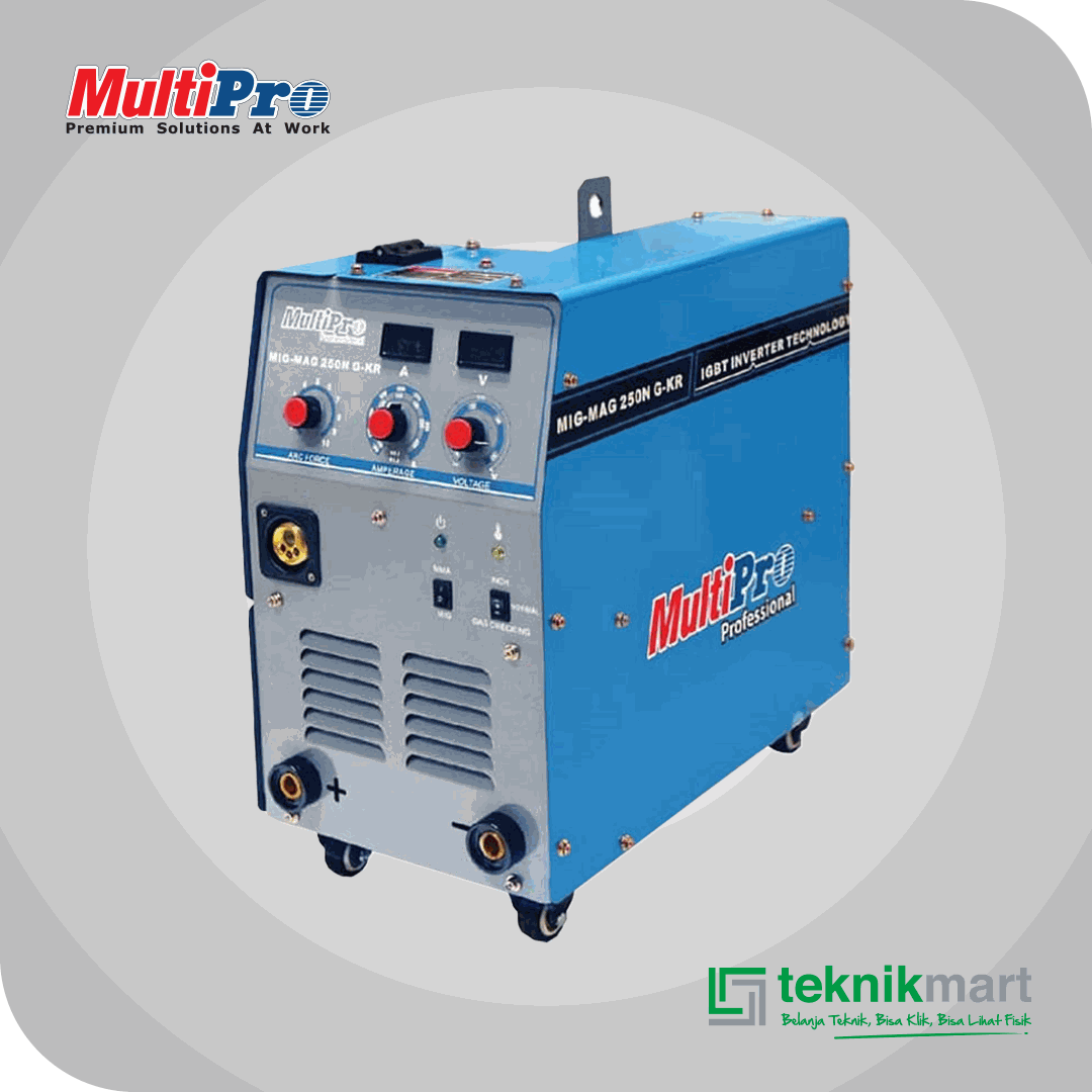 MULTIPRO MIG-MAG 250N G-KR INVERTER IGBT WELDING MACHINE 250A 380V 8,5KVA