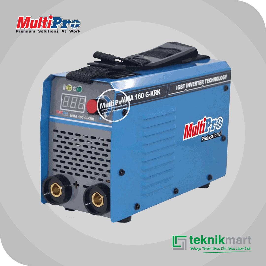 MULTIPRO MMA 160 G-KRK WELDING MACHINE 160A 220V 1PHASE 8KVA