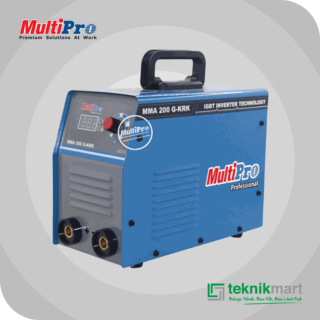 MULTIPRO MMA 200 G-KRK WELDING MACHINE 200A 220V 1PHASE 10KVA
