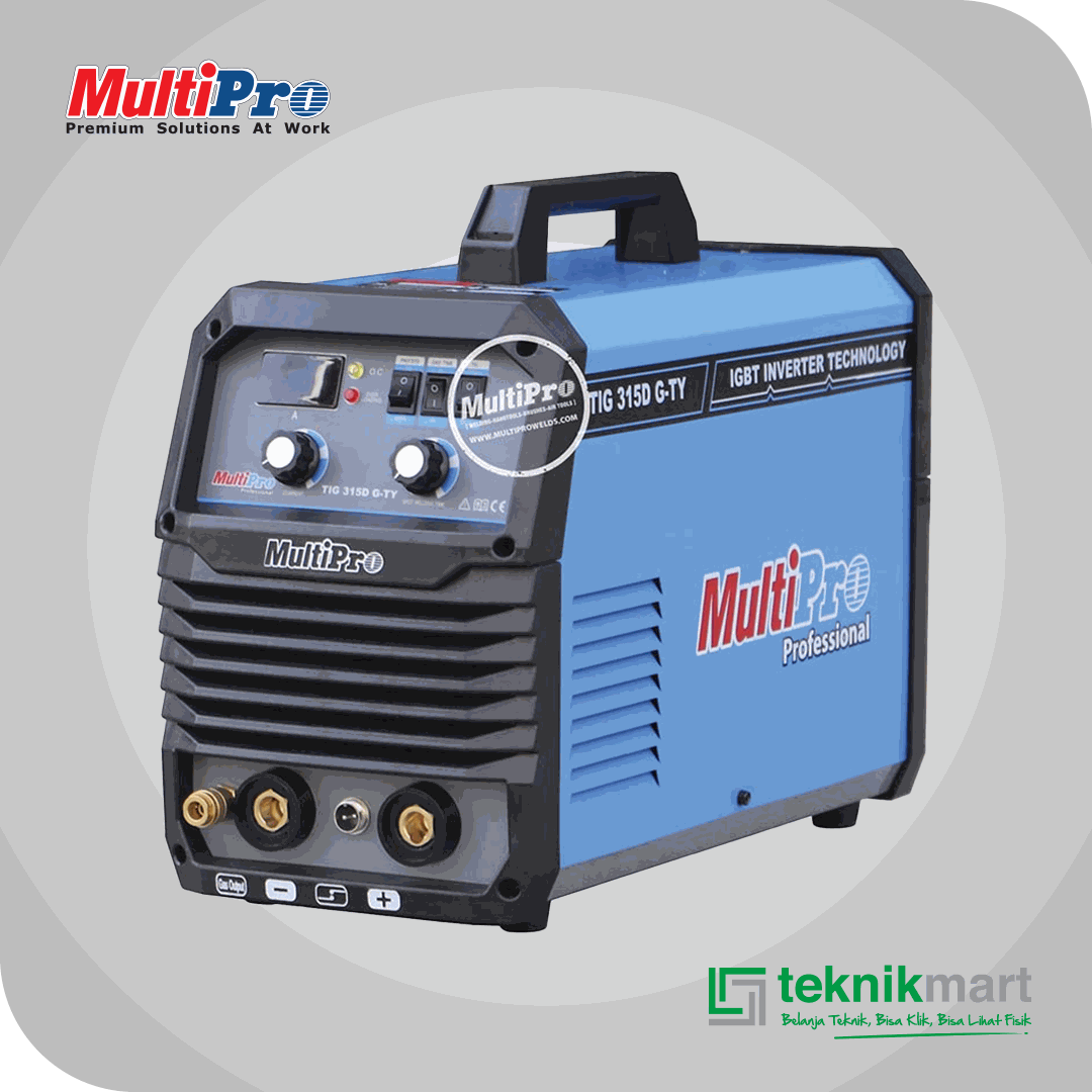 MULTIPRO TIG 315D G-TY INVERTER 270DC TIG & MMA 380V DIGITAL DISPLAY