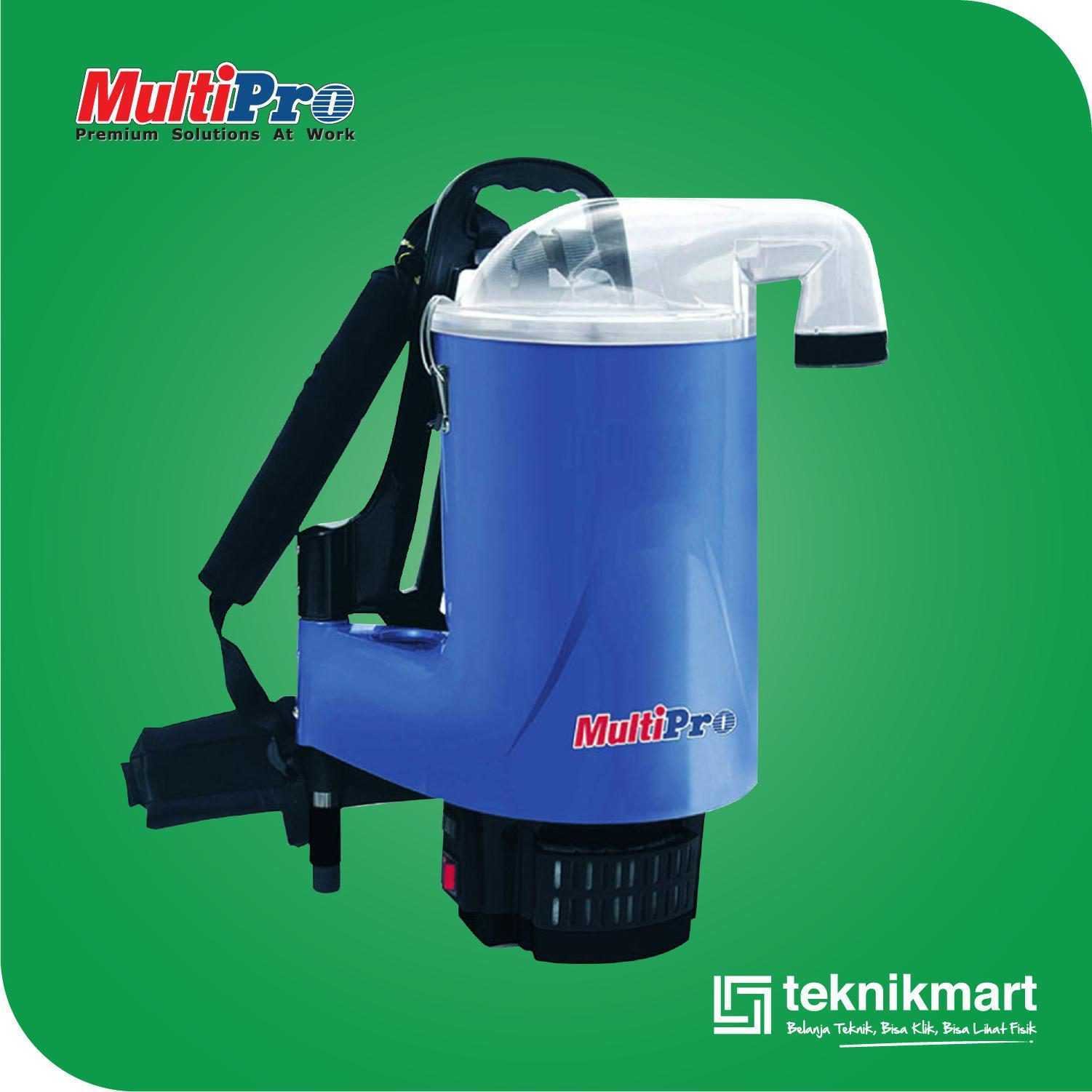 MULTIPRO VC 5-1 HTBP BACKPACK VACUUM CLEANER 190 MBAR 1000W