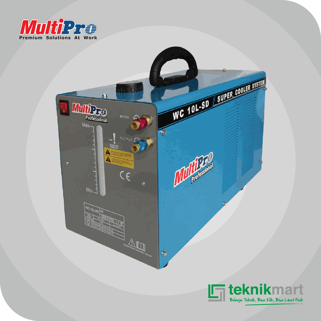 MULTIPRO WC 10L-SD WATER COOLER MACHINE CAP 10L FOR TIG/MIG/SPOT