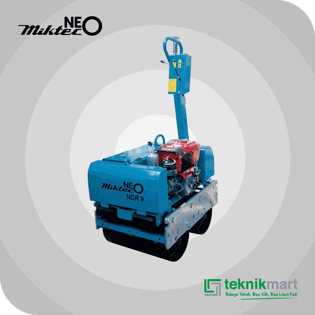 NEO MIKTEC NDR 9 VIBRATION ROLLER DENGAN ENGINE DIESEL YANMAR