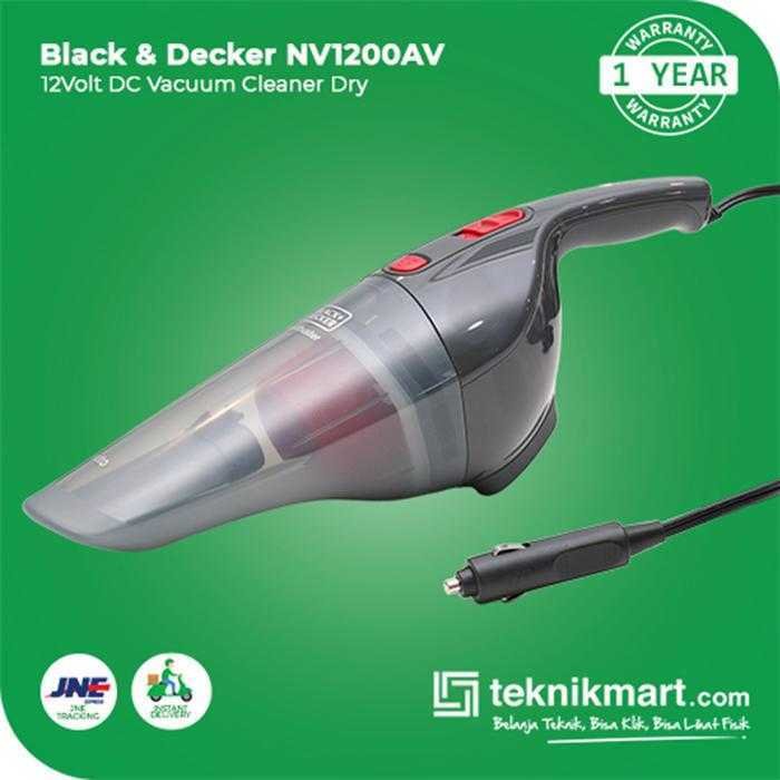 BLACK AND DECKER NV1200AV CAR VACUUM BASIC DC 12VOLT - Image 3