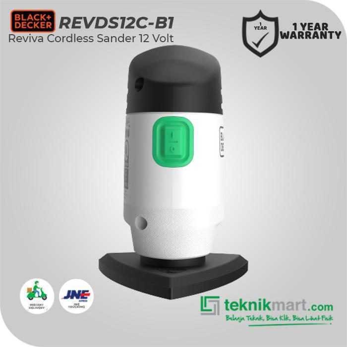 BLACK AND DECKER REVDS12C REVIVA CORDLESS SANDER 12V - Image 2
