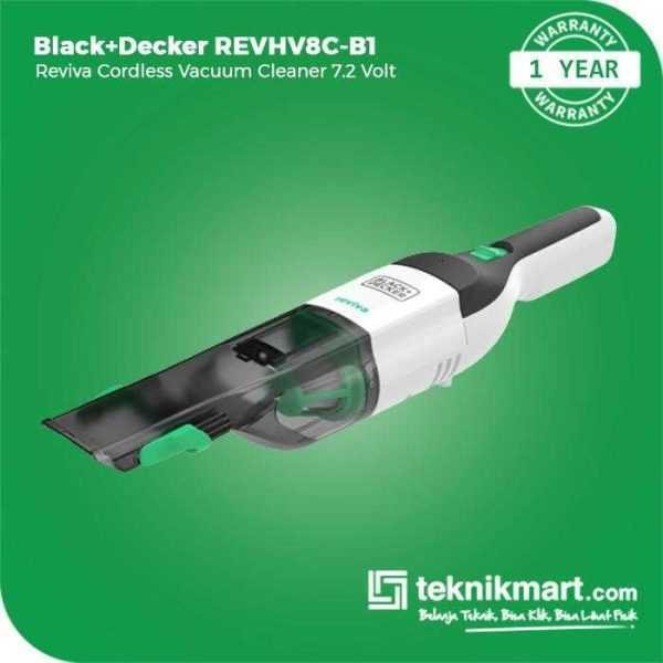 BLACK AND DECKER REVHV8C CORDLESS HAND VACUUM CLEANER 8V 2.0AH