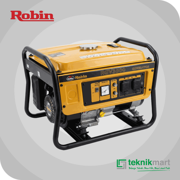 ROBIN RGV 3500 E ELECTRIC STATER GASOLINE GENERATOR 3.3KVA