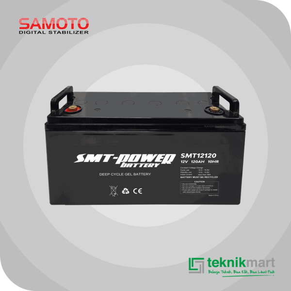 SAMOTO DRY GEL BATTERY 12V 120AH