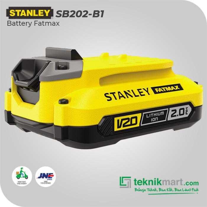 STANLEY SB202 BATTERY FATMAX 20VOLT 2.0AH - Image 4