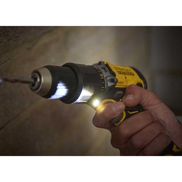 STANLEY SBD715D2K BRUSHLESS HAMMER DRILL 20V 1.5AH 0-600/1.900RPM - Image 4