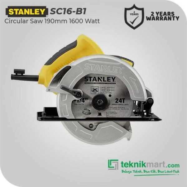 STANLEY SC16 ELECTRIC CIRCULAR SAW 1600W 190MM
