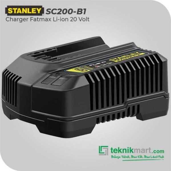 STANLEY SC200 CHARGER FATMAX LITHIUM ION 20VOLT 2.0AH (FAST CHARGER)