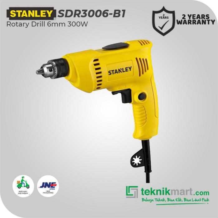 STANLEY SDR3006 SLIM ROTARY DRILL 6MM 300WATT - Image 3