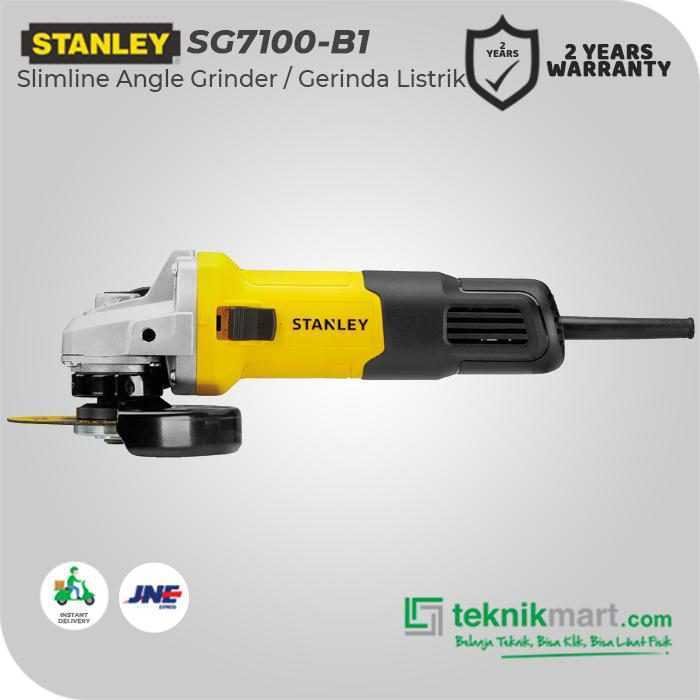 STANLEY SG7100 SMALL ANGLE GRINDER 750WATT 100MM 12000RPM - Image 3
