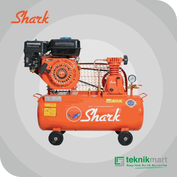 SHARK JZUE 5114 GE 65 COMPRESSOR 1/4 HPU TANKI 65L DENGAN ENGINE SE 162