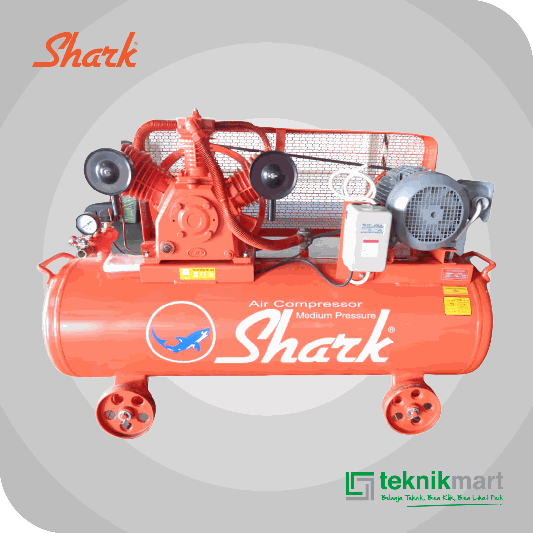 SHARK MWPM 8005 MEDIUM COMPRESSOR 5 HPP DENGAN MOTOR